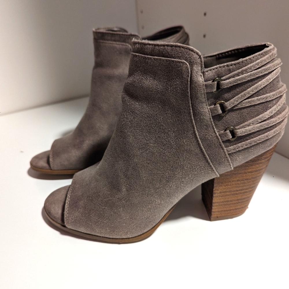 Fergalicious Taupe Booties